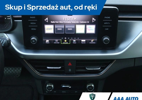 Skoda Scala cena 78000 przebieg: 96672, rok produkcji 2019 z Więcbork małe 436